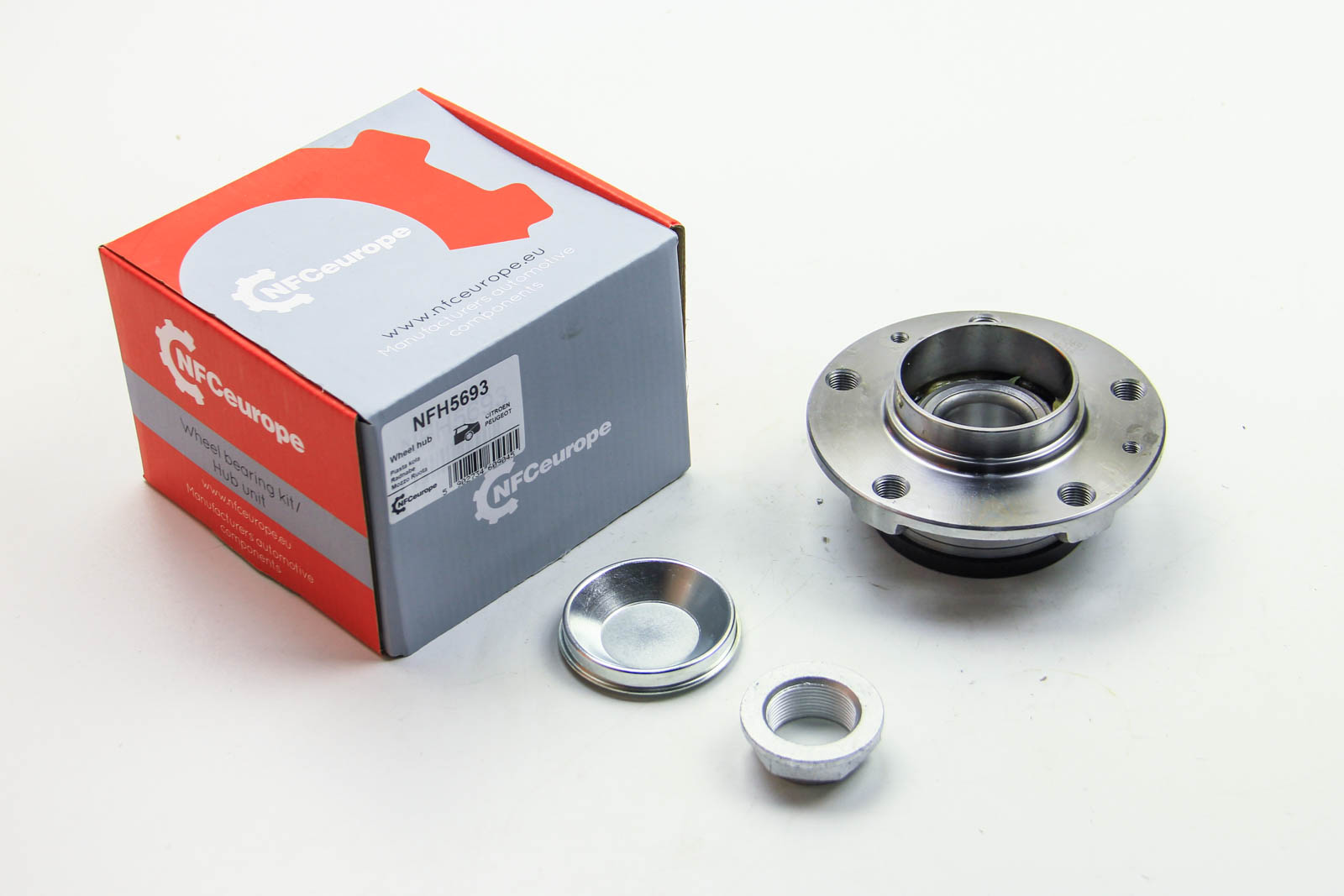 NFC Europe NFH5693 Wheel hub with rear bearing NFH5693: Buy near me in Poland at 2407.PL - Good price!