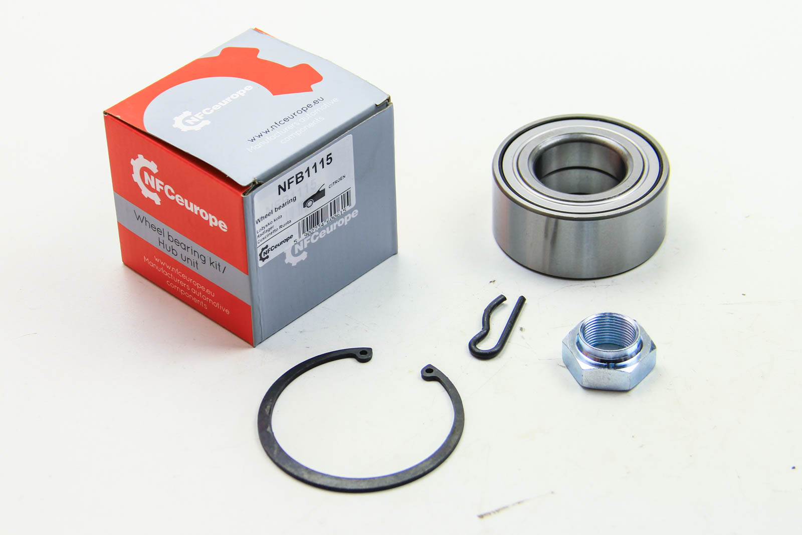 NFC Europe NFB1115 Front Wheel Bearing Kit NFB1115: Buy near me in Poland at 2407.PL - Good price!