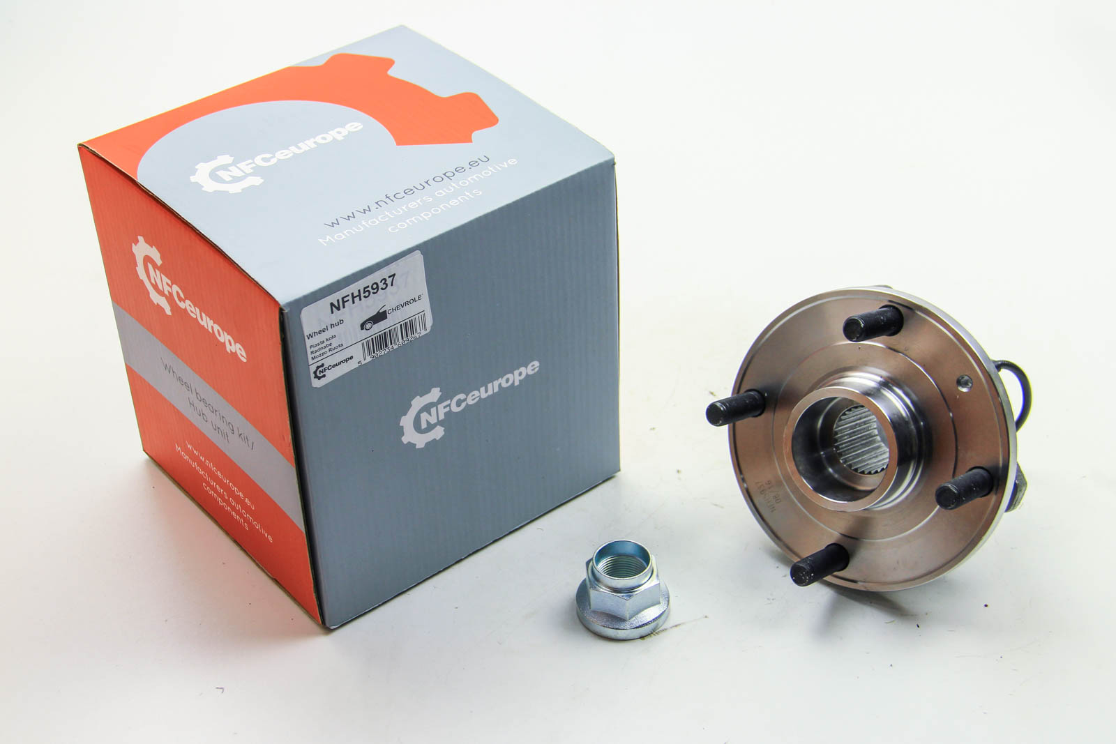 NFC Europe NFH5937 Wheel hub with front bearing NFH5937: Buy near me at 2407.PL in Poland at an Affordable price!
