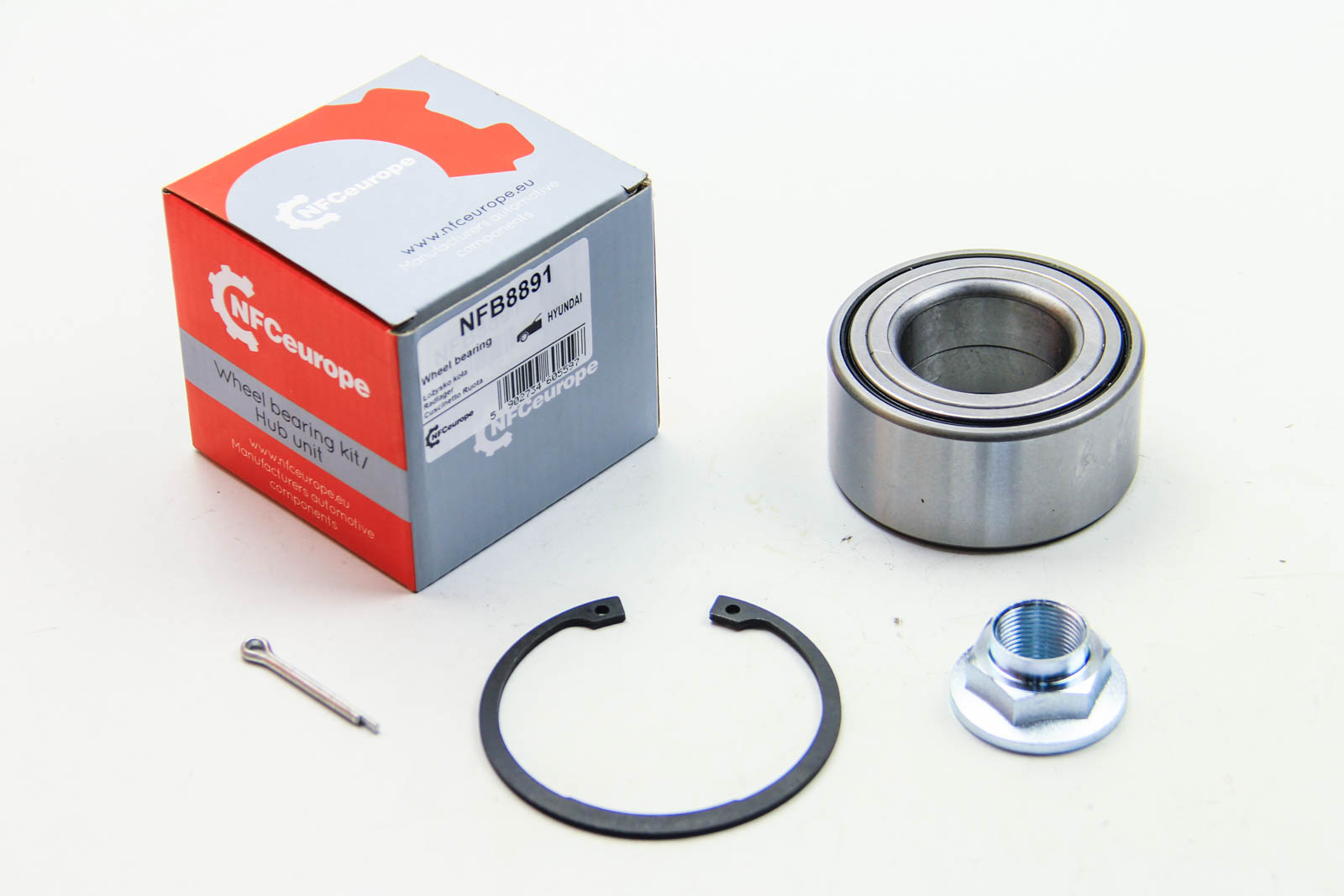 NFC Europe NFB8891 Front Wheel Bearing Kit NFB8891: Buy near me in Poland at 2407.PL - Good price!