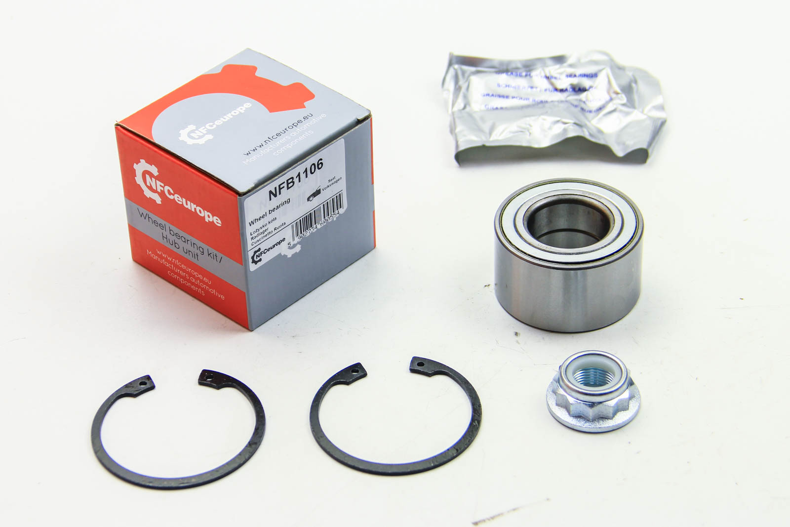 NFC Europe NFB1106 Wheel bearing kit NFB1106: Buy near me at 2407.PL in Poland at an Affordable price!