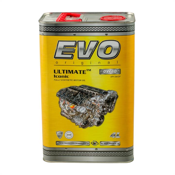 EVO 4291586222023 Olej silnikowy EVO Ultimate Iconic 0W-40, 4L 4291586222023: Atrakcyjna cena w Polsce na 2407.PL - Zamów teraz!