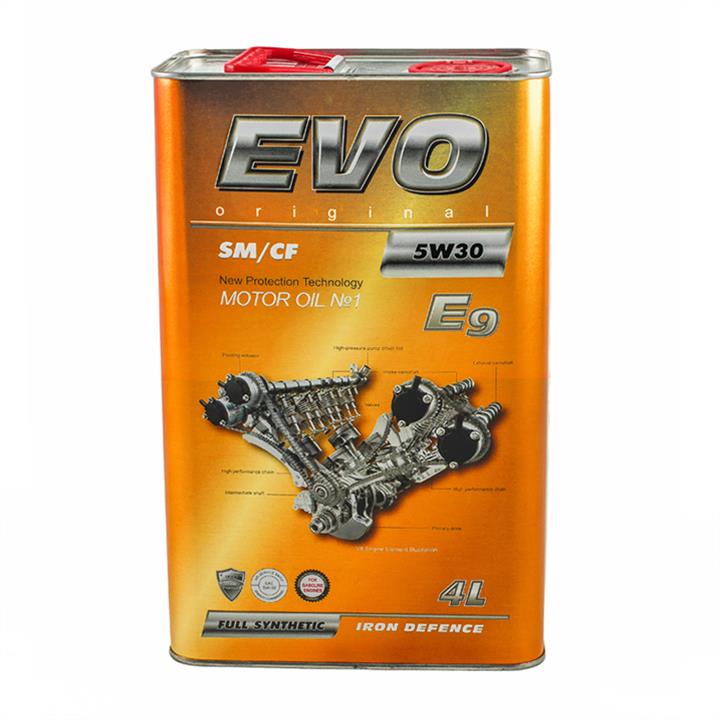 EVO 4291586220029 Engine oil EVO E9 5W-30, 4L 4291586220029: Buy near me in Poland at 2407.PL - Good price!