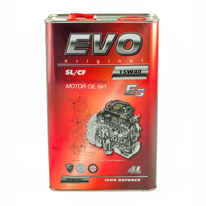 EVO 4291586220425 Olej silnikowy EVO E3 15W-40, 4L 4291586220425: Dobra cena w Polsce na 2407.PL - Kup Teraz!