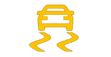 The Electronic Stability Program (ESP) is active