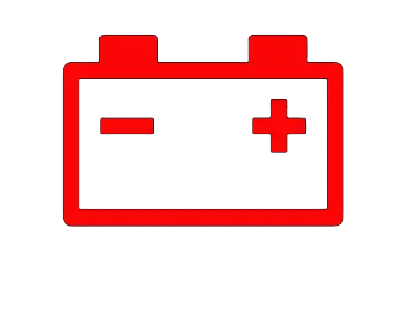 Battery Discharge Warning Light