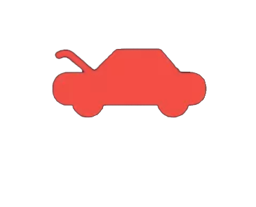 Open hood warning lights